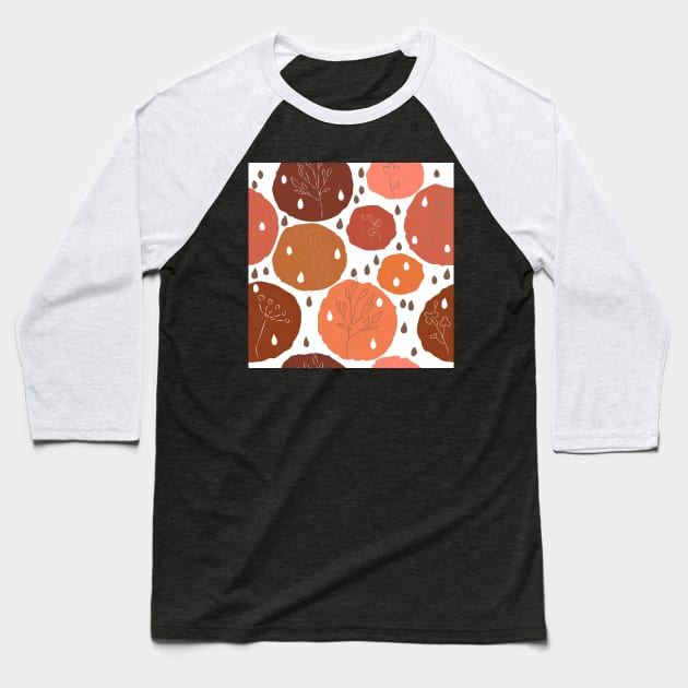 Terracotta Baseball T-Shirt by Creative Meadows